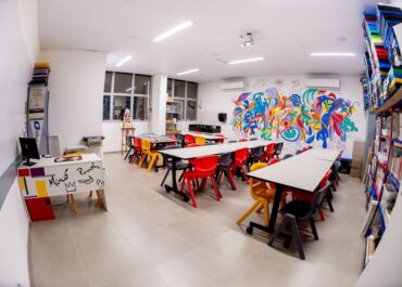 Laboratório de Artes do Colégio Planck.
